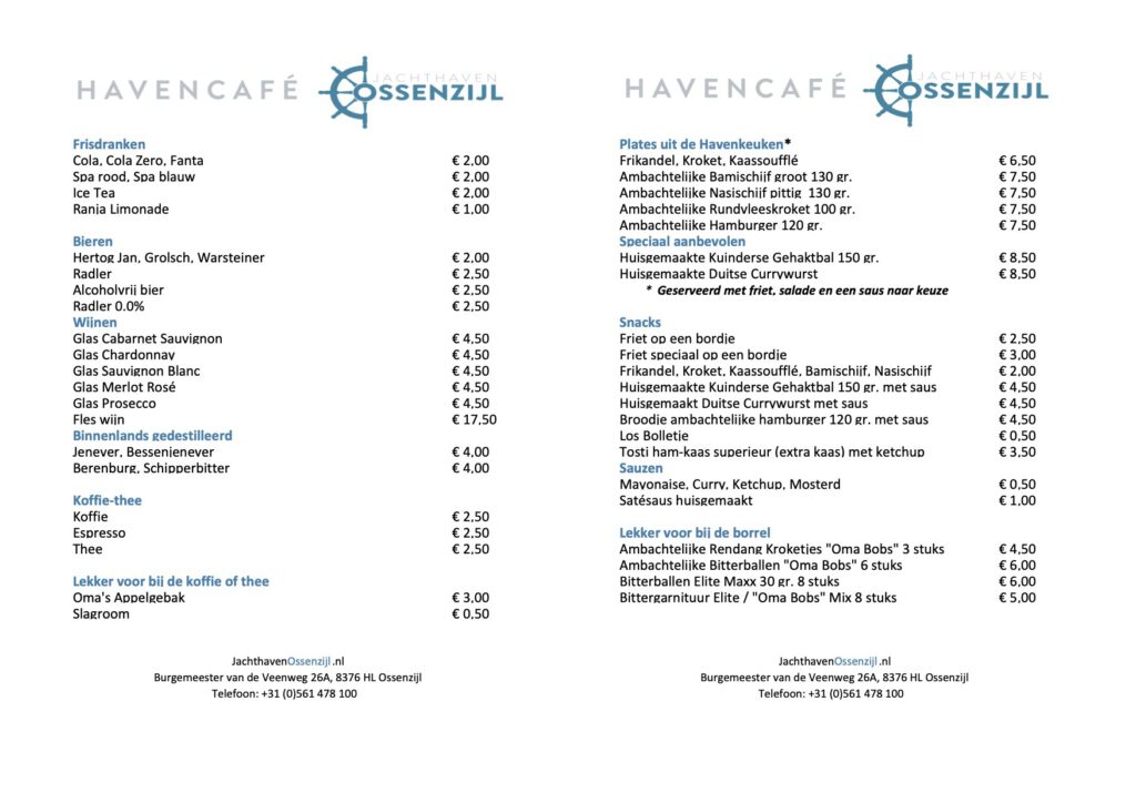 Jachthaven Ossenzijl